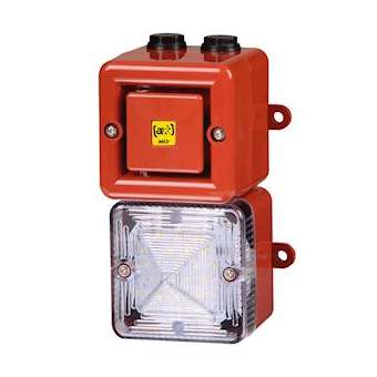 Combiné LED 110 dB TONAFLASH 10-14 Vcc / 16-33 Vcc - Rouge|AE&T-APQTL100HV20243