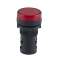 Mini voyant fixe LED encastrable 12Vcc/ca Rouge IP65|AE&T-APQO50F0123