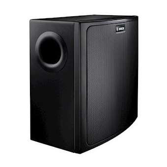 Module de grave LB6, 2X100W 8 Ohms ou 100W/100V. Noir|Bosch sono-PHSLB6-SW100-D