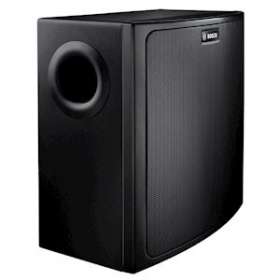 Module de grave LB6, 2X100W 8 Ohms ou 100W/100V. Noir|Bosch sono-PHSLB6-SW100-D