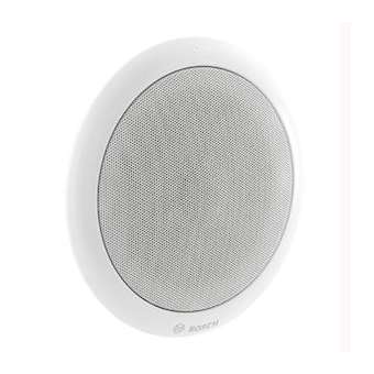Haut-parleur de plafond 6W en 100V. EN 54-24. Grille en métal blanc (RAL9010).|Bosch sono-PHSLC1-UM06E8