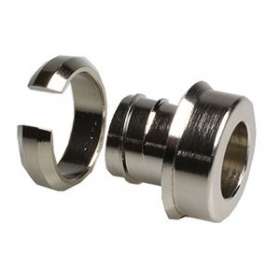 Kit d'adaptation raccord (Virole & bague), Laiton nickelé - Gaine UI/UIG 1/2'|Anamet-ANM8172169