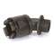 Raccord mâle coudé 45DEG pour conduit flexible RTA polyamide D25,5mm ISO32