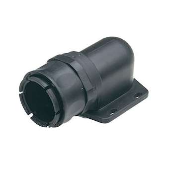 Socle 90DEG pour conduit flexible RTA polyamide D33mm ISO40|Legrand-LEG666880