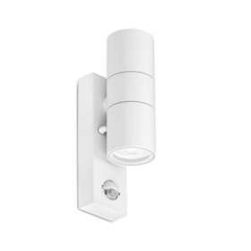WallE PIR - Applique haut/bas BL GU10 IP44 détect. IR|Aurora-ABIENWL5W