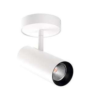 TUBE MINI S spot plafond orientable blanc LED 17W 2700K classe II IP20|Sg lighting-NOL320690