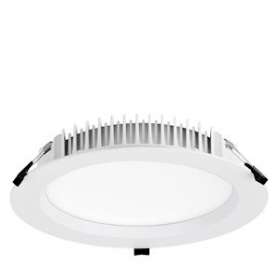 Lumi-Fit - Downlight IP54 IK06 UGR19 240V 45W 840 850DEGC 1-10V|Aurora-ABIENDDLH1045V40