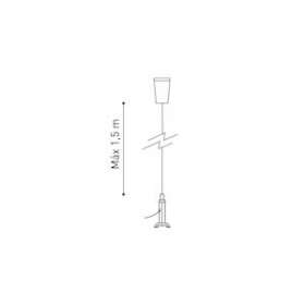 Track 230V 1L Suspension Kit WT|Arkoslight-OSZA2640014WT