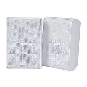 Enceinte 5' 70/100 V IP65 blanche (paire)|Bosch sono-PHSLB20-PC60EW-5L
