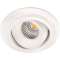 Twist Round 2 10,5W Dim Tr.Edge Flood 4000K WT|Arkoslight-OSZA2152222WT