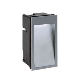 DILGA - Encastré de mur extérieur LED 4,5W 3000K asy 200lm, gris|Aric-ARI50728
