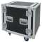 Rack 12 unités, Coffret rack universel 19 '12U, avec roulettes, noir