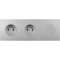 Façade DESIR ALU SOFT TOUCH TRIPLE HORIZONTALE PC PC 2 MEDIAS|Modelec-MD8314-812