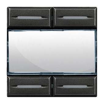 Commande 4 scénarios MyHOME_Up Axolute - Anthracite|Bticino-TICHS4680