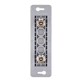 Mécanisme RENFORCE ACIER ETROIT LONG 1 VA ET VIENT + 1 POUSSOIR ELOIGNE|Modelec-MD8073-022G