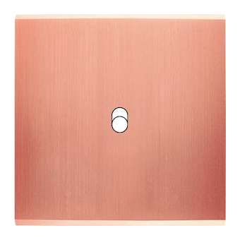 Façade CONFIDENCE LAITON CUIVRE SATINE SIMPLE B1|Modelec-MD8131-423M