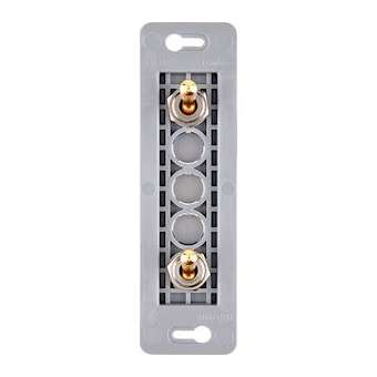Mécanisme RENFORCE DORE ETROIT LONG 1 VA ET VIENT + 1 POUSSOIR ELOIGNE|Modelec-MD8074-022G