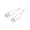 Cordon de liaison din m - xlr m