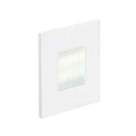 BALIZ 2 - Encastré Mur carré, fixe, blanc, LED intég. 0,92W 4200K 74lm|Aric-ARI50262