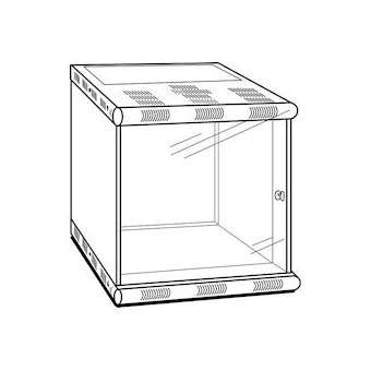 Coffret mural 6U|Bouyer Systèmes-BOUBM-406