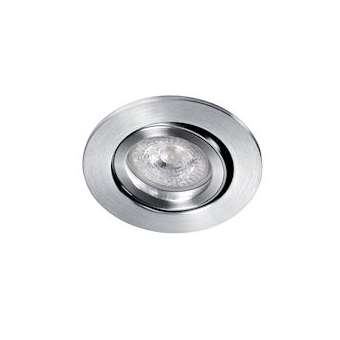 TIPO R-230 - Encastré GU10, rond, orientable et basc., alu, lampe non incl.|Aric-ARI4145