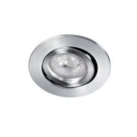 TIPO R-230 - Encastré GU10, rond, orientable et basc., alu, lampe non incl.|Aric-ARI4145