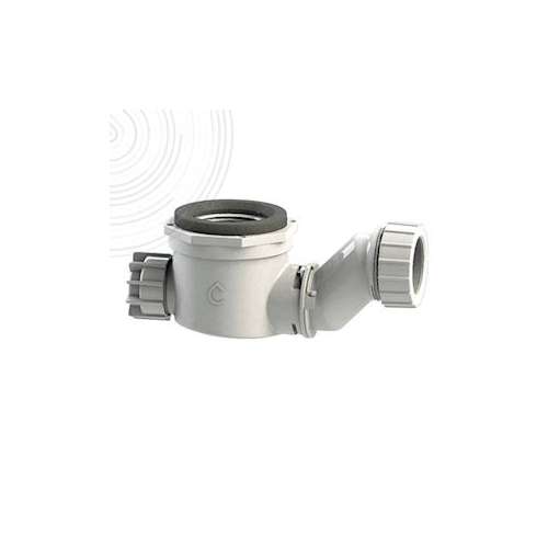 Siphon lavabo extra plat