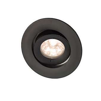 Spot BE BEST DESIGN GU10 rond orientable, noir IP65|Europole-POL246525