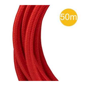 Cordon Textile 3C 50M Rouge|Bailey-BIY145036