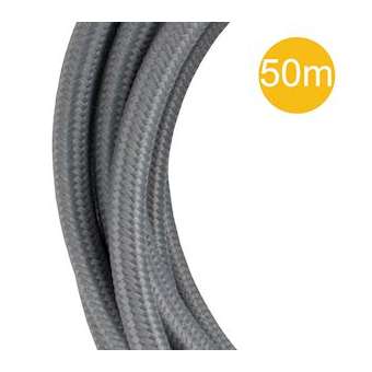 Cordon Textile 3C 50M Gris|Bailey-BIY145038