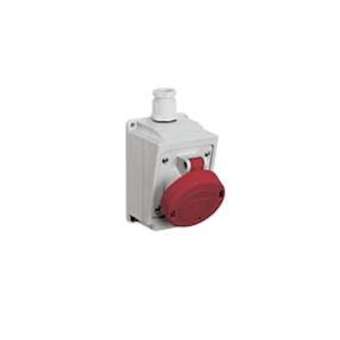 Socle de prise 380V 3P+T 16A IP67|Ilme-IL1PEW1664PP