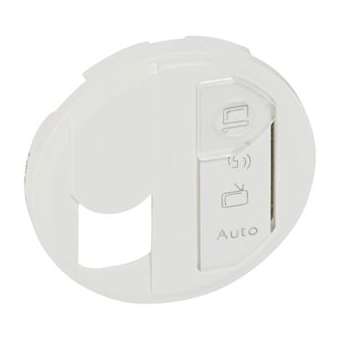 Enjoliveur Céliane pour prise simple pour réseau Optimum - Blanc|Legrand-LEG068291