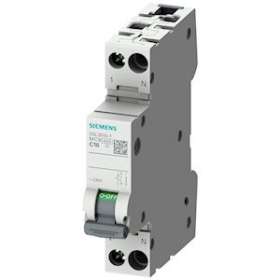 CIRCUIT BREAKER 4.5KA 1+N/1MW C16|Siemens Industries et Infrastructures-SIE5SL3016-7