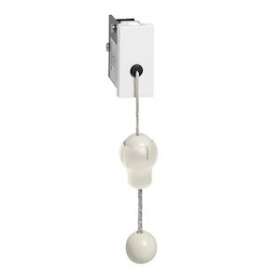 Poussoir à tirette Mosaic - 1 module - blanc antimicrobien|Legrand-LEG078376