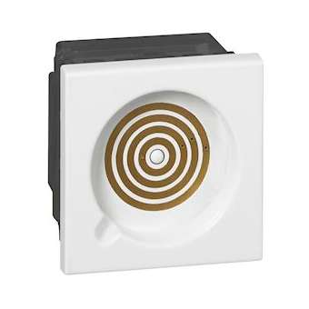 Prise pour manipulateur pour appel seul Mosaic 2 modules - blanc antimicrobien|Legrand-LEG078241