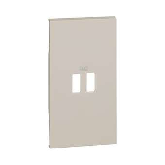 Enjoliveur Living Now pour chargeur USB 2 modules - sable|Bticino-TICBTKM12C