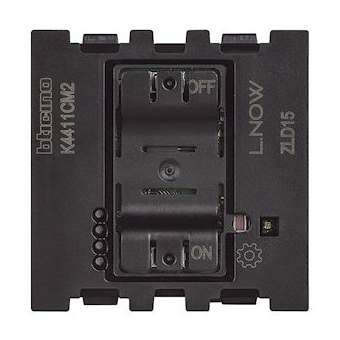 Interrupteur variateur connecté Living Now with Netatmo sans neutre - 2 modules|Bticino-TICBTK4411CM2