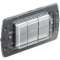 Support de fixation pour plaques Livinglight Air 3 modules|Bticino-TICLN4703C