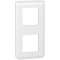 Plaque Mosaic 2x2 modules vertical - blanc