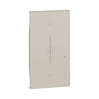 Enjoliveur Living Now with Netatmo pour interrupteur de volets 2 modules -sable|Bticino-TICBTKM32M2