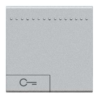 Manette Livinglight symbole clé 2 modules - Tech|Bticino-TICNT4915M2FN