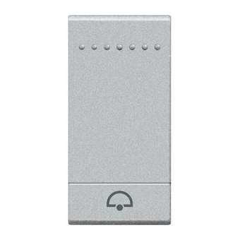 Manette Livinglight symbole sonnette 1 module - Tech|Bticino-TICNT4915DN