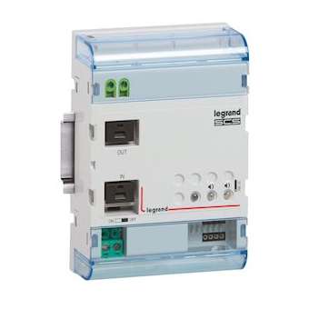 Extension BUS/SCS - pour communication d'informations sur 2 systèmes BUS/SCS|Legrand-LEG076610