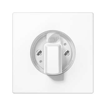 Enjoliveur pour interrupteur rotatif / LS 990 Blanc|Jung france-IUNLS1941WW