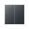 Enjoliveur double touche / A 500 Anthracite|Jung france-IUNA595BFANM