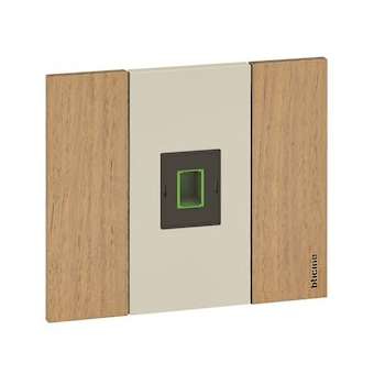 Prise optique SC/APC simplex Living Now - 2 modules|Bticino-TICBTK4268SCA