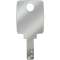 Interrupteur à clés identiques Livinglight 16AX 250V~ 1 module - Anthracite|Bticino-TICL4012C