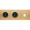 Façade CONFIDENCE LAITON BROSSE TRIPLE HORIZONTALE PC PC M1|Modelec-MD8313-410M