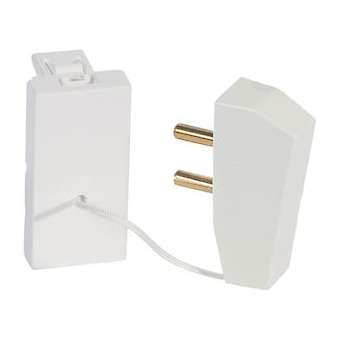 Fiche shunt Mosaic pour mise en attente d'alarme bio-médicale pour prise 077150|Legrand-LEG078207