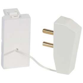 Fiche shunt Mosaic pour mise en attente d'alarme bio-médicale pour prise 077150|Legrand-LEG078207